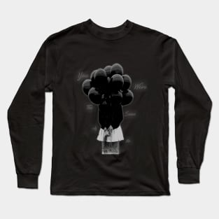 Pop-Sick x Instrumentality: Black Balloon Long Sleeve T-Shirt